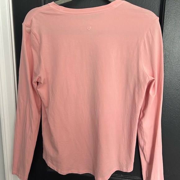 lululemon Love Long Sleeve in Dew Pink - Picture 2 of 4